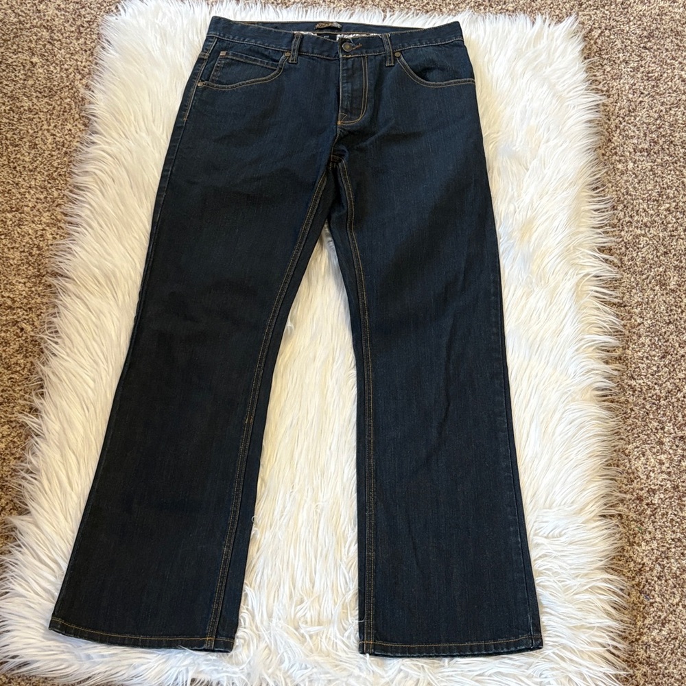 A.Lab Stylish Dark Blue Bootcut Men's Jeans, 32” waist